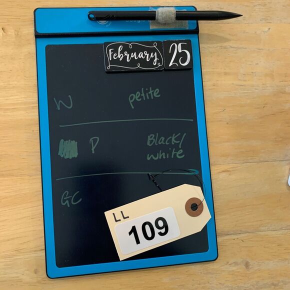 Pure Jill Dress Womens PM Medium Petite Black White Long Sleeve Linen Blend - Picture 12 of 13